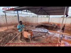 Macchina di separazione del minerale di oro Kacha LX80 Concentratore di centrifuga dell'oro