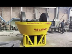 Cina Ascend 1200 wet pan mill video di prova