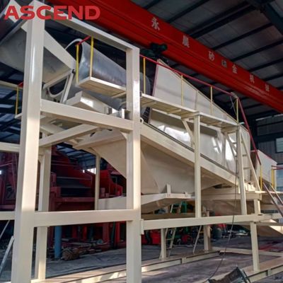 Professional model GTS20 alluvial gold washing machine with rotary trommel screen sluice box