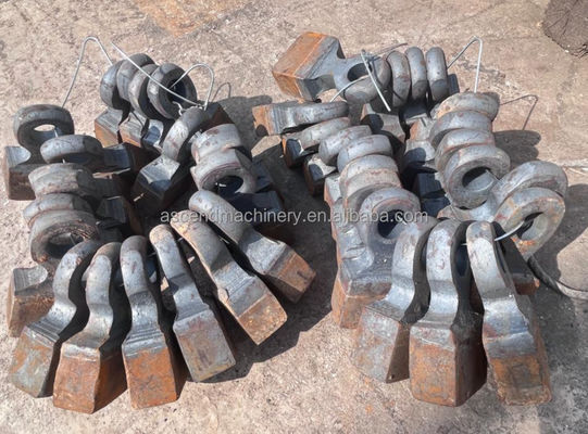 Customizable Hammer Mill Crusher with Adjustable Grate Strip Gap and 1 Period