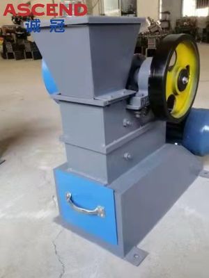 PE60x100 model basalt dolomite gravel small mini laboratory jaw crusher for testing with 50 60 kg/h
