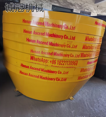 Output Size 150 Mesh Gold Silver Ore Grinding Machine 0.5tph Capacity Water Wet Pan Mills With Double Two Rollers